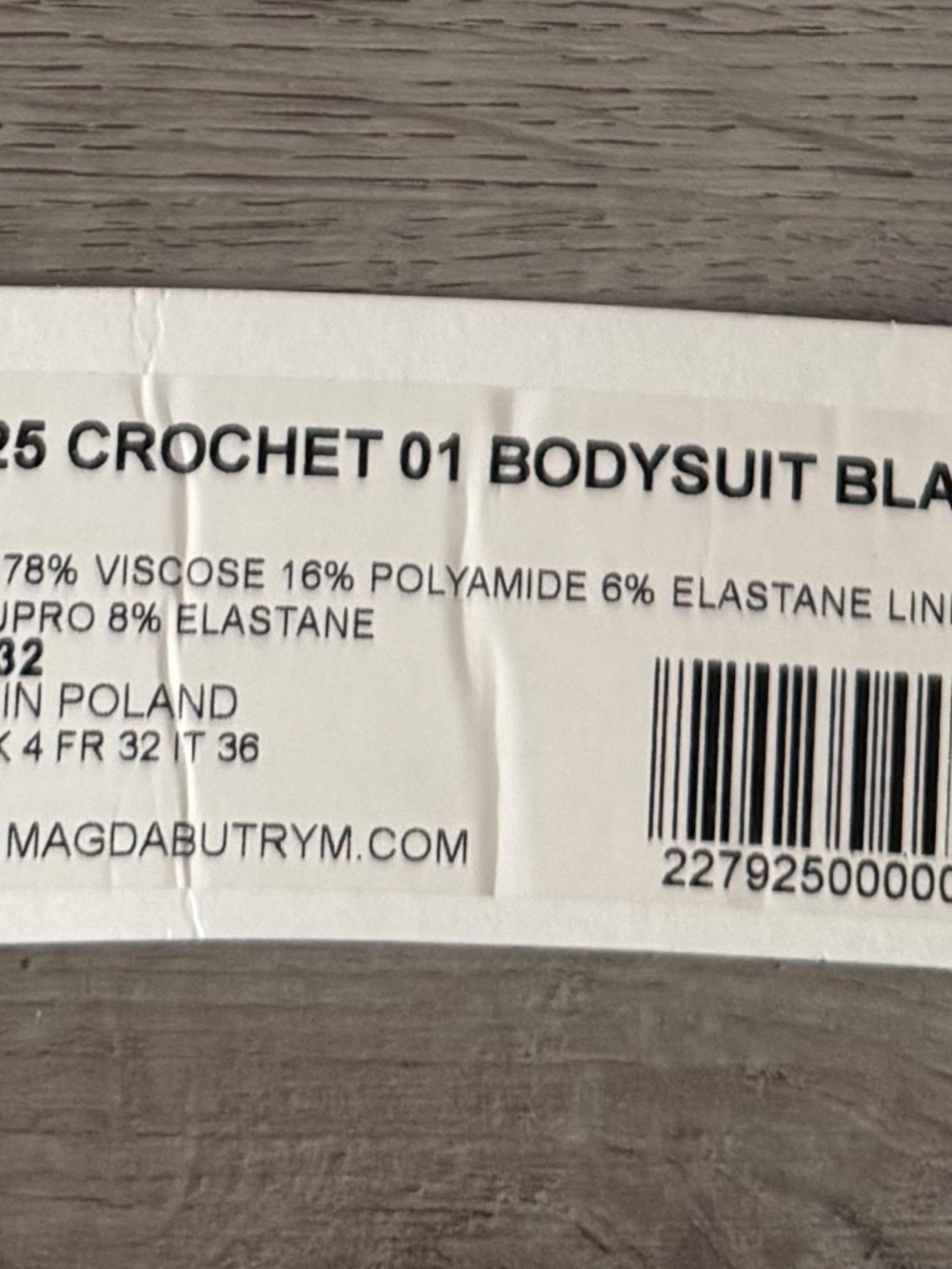 Magda Butrym Crochet bodysuit/dress - Picture 2 of 7